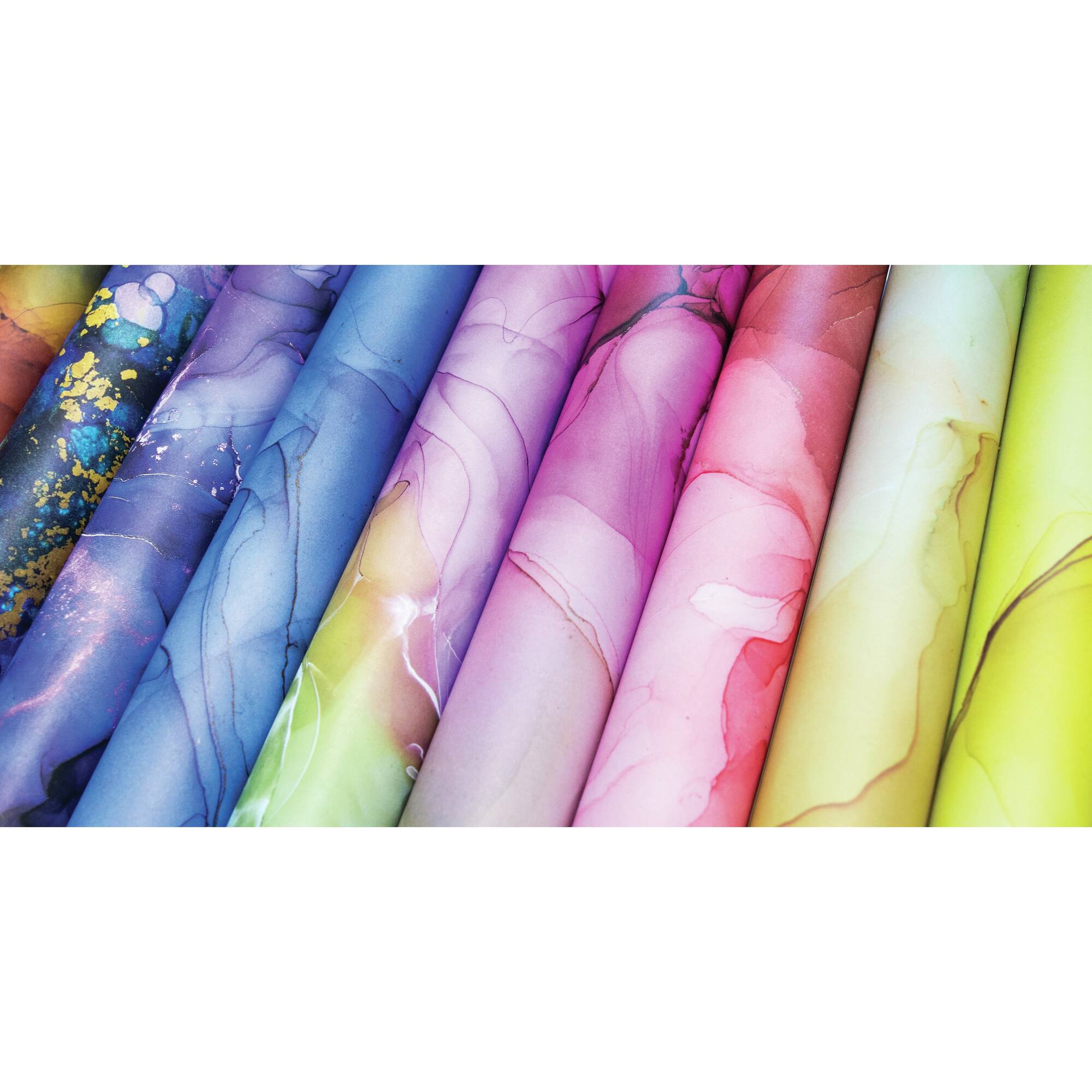 Craft Consortium Ink Drops Vivid Double-Sided Paper Pad, 12" x 12"